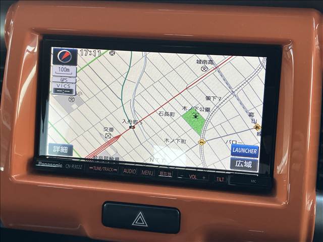ハスラーG 禁煙 車検整備付き バックカメラ シートヒーター ETC ハロゲンヘッドライト SRSエアバック レーダーブレーキサポート プッシュスタート 純正ディーラーOPナビTV CD/DVD再生 ドラレコ 内装他