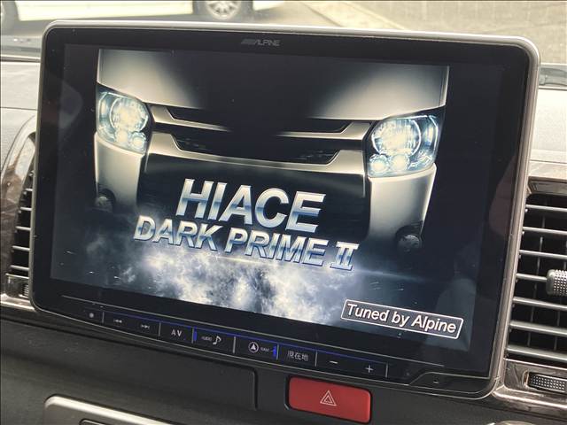 ハイエースバンロングボディ□スーパーGL ダークプライム2 内装他