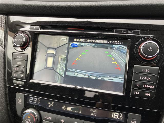 エクストレイル20X HYBRID エマージェンシーブレーキ パッケージ 内装他