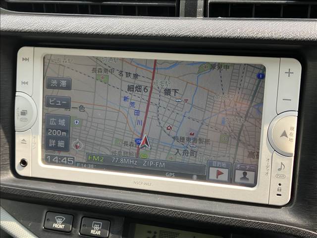 アクアS 禁煙 ユーザー買取車両 車検令和9年10月まで! 純正7型メモリーナビTV ETC バックカメラ フロントフォグ Bluetooth 電動格納ミラー オートライト エコモード EVモード 内装他