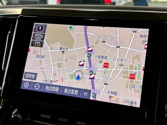 ヴェルファイアハイブリッドX 内装他