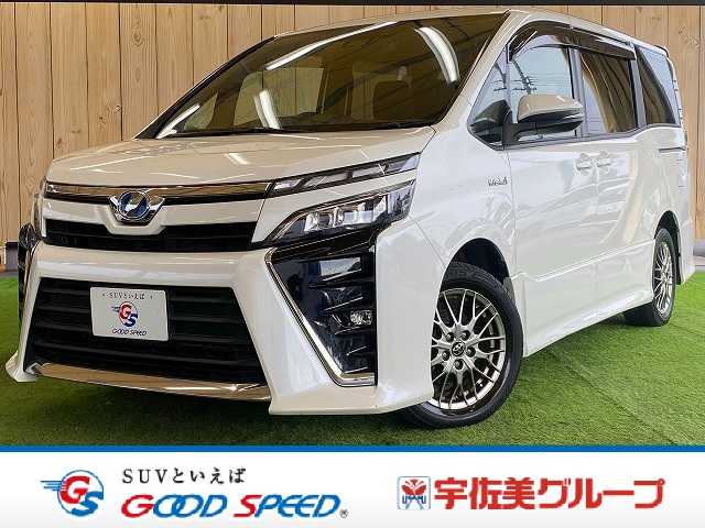 トヨタヴォクシーハイブリッドハイブリッドZS 純正10型ナビ/両側電動スライドドア/7人乗り/セーフティセンス/シートヒーター/クルーズコントロール/バックカメラ/USB/CD/DVD/Bluetooth 外観
