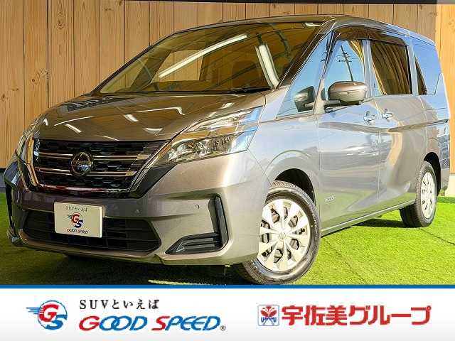 日産セレナＸＶ　純正ナビ／全周囲カメラ／両側電動スライドドア／クリアランスソナー／プッシュスタート／クルーズコントロール／アイドリングストップ／ブラインドスポットモニター／ＣＤ・ＤＶＤ再生／Ｂｌｕｅｔｏｏｔｈ接続