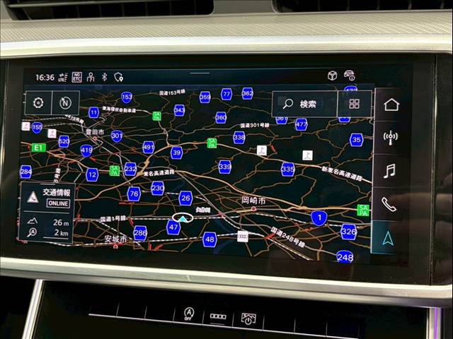 A640 TDI quattro sport 内装他