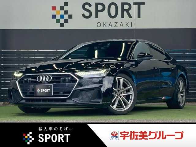 アウディA7 Sportback４０ＴＤＩクワトロ　Ｓラインパッケージ　４ゾーンデラックスオートマチックエアコン／マルチカラーアンビエントライト／カープレイ／ＡｐｐｌｅＣａｒＰｌａｙ／ＡＣＣ／ＢＳＭ／シートヒーター／シートメモリー／パワーシート／レーダークルコン 外観