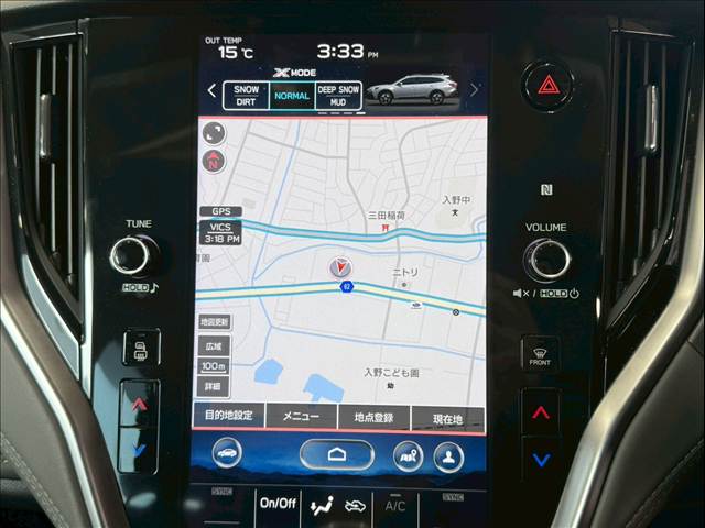 レガシィアウトバックX-BREAK EX 内装他