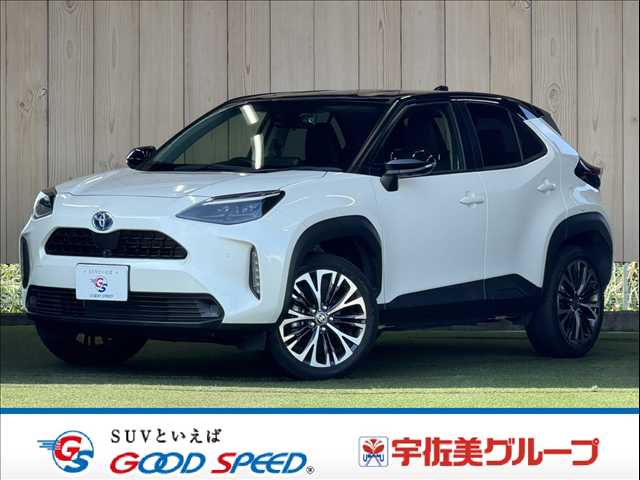 トヨタヤリスクロスハイブリッドＺ　ＡｐｐｌｅＣａｒＰｌａｙ／アラウンドビューモニター／ブラインドスポットモニター／レーダークルーズコントロール／クリアランスソナー／ＡＣ１００Ｖ／シートヒーター／ＥＴＣ／ＵＳＢポート／オートハイビーム