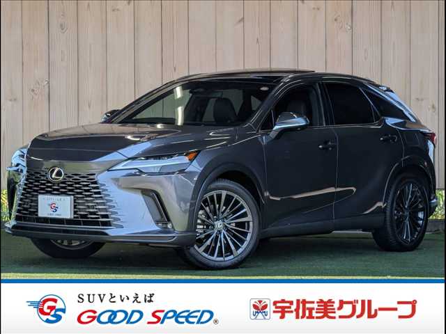 レクサスRXRX350h バージョンL パノラマルーフ/後席電動リクライニング/デジタルインナーミラー/ルーフレール/コネクティッドナビ/AppleCarPlay/三眼LEDヘッド/純正21インチAW/全席ベンチレーション/全周囲カメラ 外観