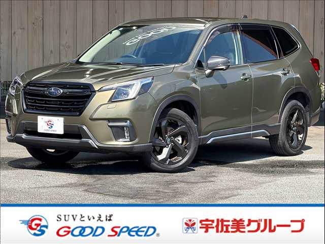 スバルフォレスタースポーツ　純正ナビ／バックカメラ／サイドカメラ／レーダークルーズコントロール／ブラインドスポットモニター／ステアリングヒーター／シートヒーター／オートブレーキホールド／衝突軽減ブレーキ／アイサイト