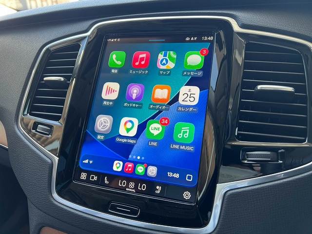 XC90プラス B5 AWD パノラマガラスサンルーフ/AppleCarPlay/Googleナビ/ステアリングヒーター/シートヒーター/メモリー付パワーシート/全周囲カメラ/電動リアゲート/アクティブクルーズコントロール 内装他