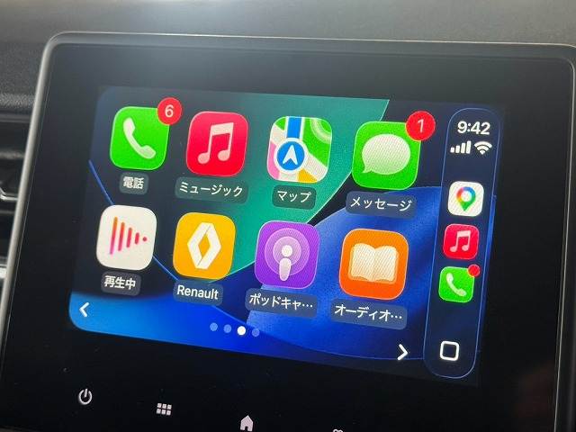 CAPTURインテンス　ＡｐｐｌｅＣａｒＰｌａｙ／全周囲カメラ／ＢＯＳＥサウンド／シートヒーター／レーダークルーズコントロール／ブラインドスポットモニター／ステアリングヒーター／レーンキープアシスト／純正アルミ／ＥＴＣ 内装他