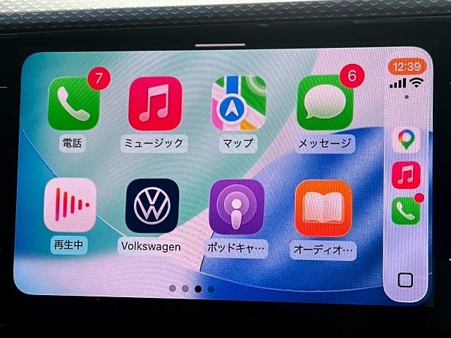 T-CrossＴＳＩ　１ｓｔ　ＡｐｐｌｅＣａｒＰｌａｙ／レーダークルーズコントロール／ブラインドスポットモニター／パーキングアシスト／ワイヤレス充電／クリアランスソナー／ＤｉｓｃｏｖｅｒＰｒｏ／ＥＴＣ／バックカメラ 内装他