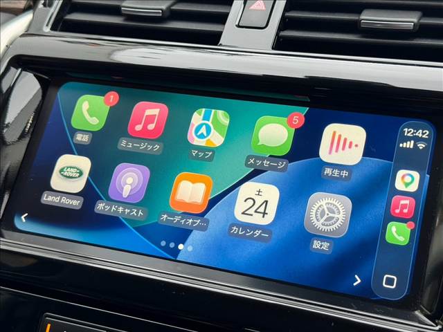 DISCOVERYＨＳＥ　ＡｐｐｌｅＣａｒＰｌａｙ／ブラックパック／メリディアンサウンド／７人乗り／電動格納シート／エアサスペンション／全周囲カメラ／レーダークルーズコントロール／ブラインドスポット／レーンキープ／フルセグＴＶ 内装他