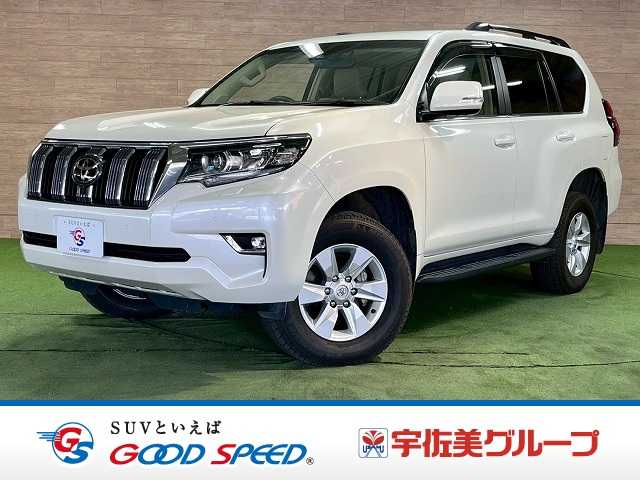 トヨタランドクルーザープラドTX Lパッケージ サンルーフ/マルチナビ/全周囲カメラ/シートクーラー/レーダークルーズ/シートヒーター/パワーシート/ETC/ドライブレコーダー/BSM/衝突軽減/レーンアシスト/17インチアルミ 外観