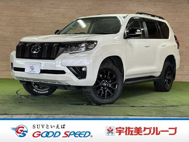 トヨタランドクルーザープラドＴＸ　Ｌパッケージ　マットブラックエディション　Ａｐｐｌｅ　ＣａｒＰｌａｙ／メーカーナビ／全周囲カメラ／ルーフレール／Ｂｌｕｅｔｏｏｔｈ接続／衝突軽減／レーンアシスト／パワーシート／ヘッドライトウォッシャー／シートヒーター／シートクーラー／ＥＴＣ