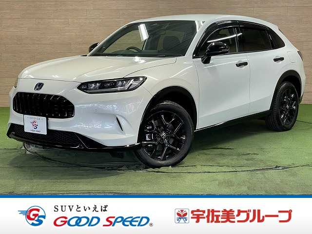 ホンダZR-Vｅ：ＨＥＶ　Ｚ特別仕様車ブラックスタイル　９型ナビ／ＢＯＳＥサウンド／パドルシフト／全周囲カメラ／ＢＳＭ／電動リアゲート／パワーシート／シートメモリ／ステアリングヒーター／レーダークルーズ／衝突軽減／レーンアシスト／ＵＳＢ端子／ＥＴＣ