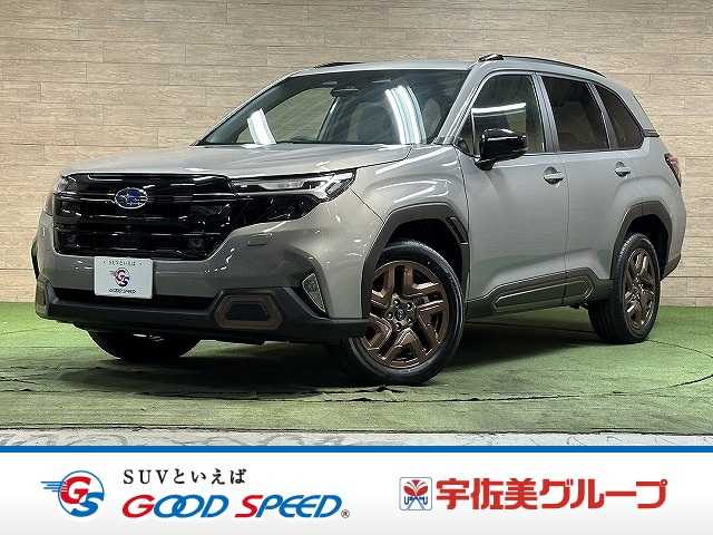 スバルフォレスタースポーツ　ＥＸ　登録済未使用車／１１型ナビ／サンルーフ／ハーマンカードン／Ａｐｐｌｅ　ＣａｒＰｌａｙ／全周囲カメラ／電動リアゲート／ヘッドライトウォッシャー／パワーシート／シートメモリ／１８インチアルミ／ＥＴＣ