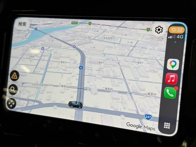 ハスラータフワイルド　ＡｐｐｌｅＣａｒＰｌａｙ／全方位カメラ／シートヒーター／コーナーセンサー／衝突軽減ブレーキ／レーンキープアシスト／クルーズコントロール／ＥＴＣ／プッシュスタート／スマートキー 内装他