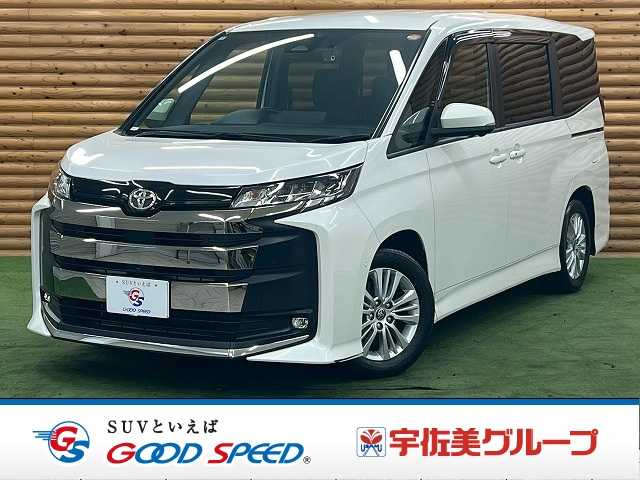 トヨタノアＳ－Ｇ　ＡｐｐｌｅＣａｒＰｌａｙ／全周囲カメラ／ＣＤ／ＤＶＤ／フリップダウン／コーナーセンサー／両側電動パワースライドドア／追従クルーズコントロール／スマートキー／プッシュスタート／パーキングアシスト／ＥＴＣ