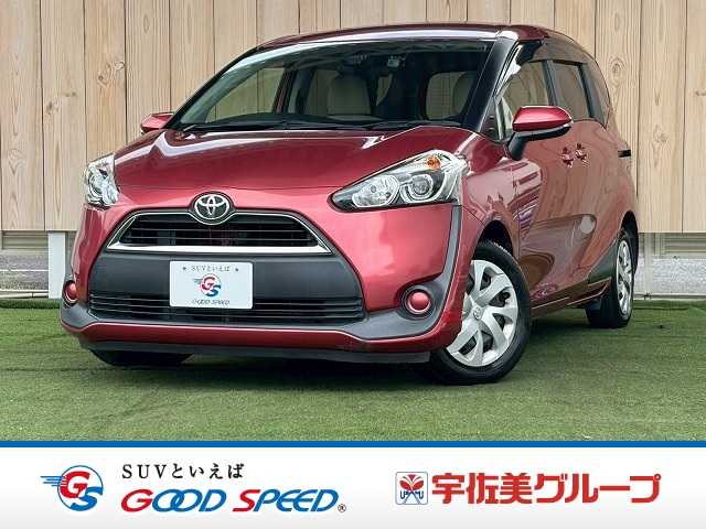 トヨタ シエンタ X 純正ナビ バックカメラ 電動スライドドア スマートキー トヨタセーフティセンス 衝突軽減ブレーキ レーンキープアシスト オートマチックハイビーム ステアリングスイッチ ETC プッシュスタート 外観