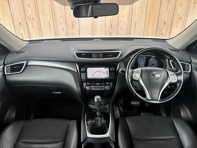 日産エクストレイル20X HYBRID エマージェンシーブレーキ パッケージ 内装他