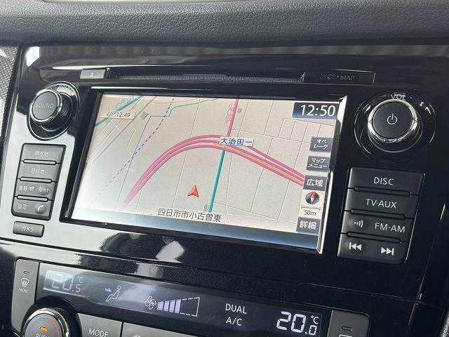 エクストレイル20X HYBRID エマージェンシーブレーキ パッケージ 内装他