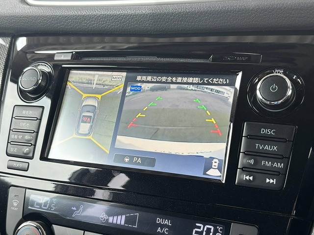 エクストレイル20X HYBRID エマージェンシーブレーキ パッケージ 内装他