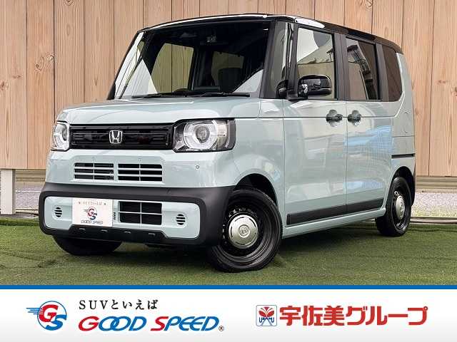 ホンダN-BOXＪＯＹ　２トーン　純正９型ナビ／両側電動／レーダークルーズ／フルセグ／ＬＥＤ／ＡｐｐｌｅＣａｒＰｌａｙ／衝突軽減／レーンキープ／クリアランスソナー／ツートンルーフ／シートヒーター／ビルトインＥＴＣ／ベンチシート／フォグ