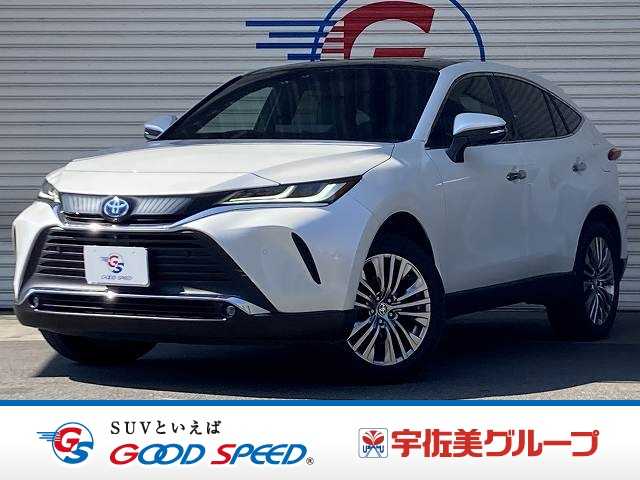 トヨタハリアーハイブリッドＺ　レザーパッケージ　４ＷＤ／純正ナビ／全周囲モニター／ＡｐｐｌｅＣａｒＰｌａｙ／調光パノラマルーフ／ＪＢＬサウンド／寒冷地仕様／リアフォグ／ブラックレザーシート／シートヒーターベンチレーション／デジタルインナーミラー