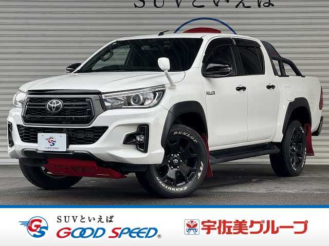 トヨタハイラックスＺ　ブラックラリーエディション　１０インチフローティングナビ／バックカメラ／ベッドライナー／ＴＲＤスポーツバー／ＴＲＤマッドフラップ／ＴＲＤフロントスキッドプレート／レーダークルーズコントロール／ＥＴＣ／ドライブレコーダー