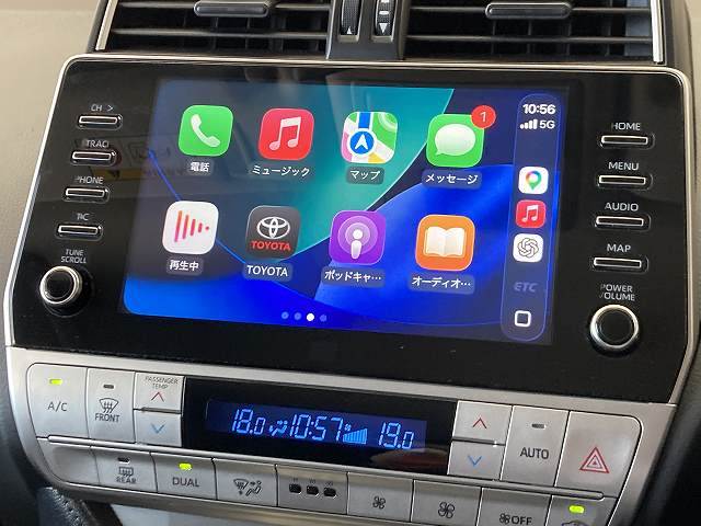 ランドクルーザープラドTX 純正マルチナビ/全周囲モニター/AppleCarPlay/モデリスタエアロ/レーダークルーズコントロール/レーンキープ/ETC/ドライブレコーダー/LEDヘッドライト/センターデフロック 内装他