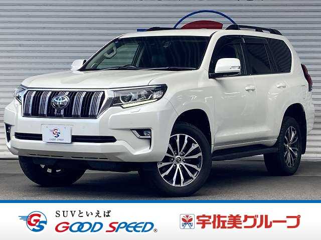トヨタランドクルーザープラドTX Lパッケージ 純正ナビ/パノラミックビューモニター/AppleCarPlay/ルーフレール/19インチアルミ/レーダークルーズコントロール/ブラインドスポットモニター/シートヒーター&ベンチレーション/ETC 外観