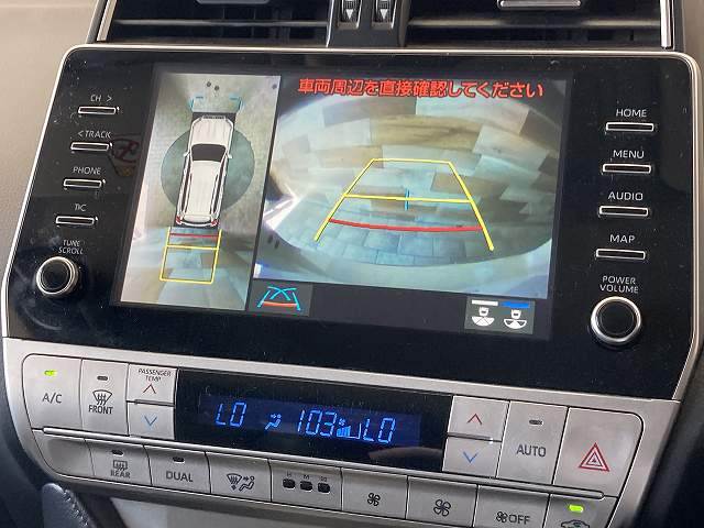 ランドクルーザープラドTX Lパッケージ 純正ナビ/パノラミックビューモニター/AppleCarPlay/ルーフレール/19インチアルミ/レーダークルーズコントロール/ブラインドスポットモニター/シートヒーター&ベンチレーション/ETC 内装他