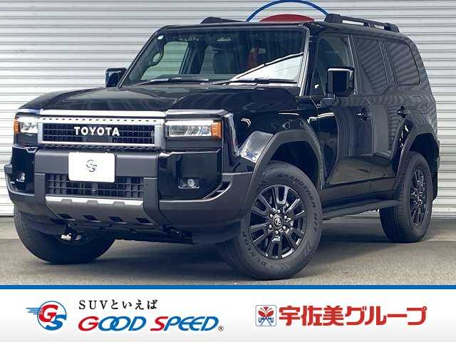 トヨタランドクルーザー250VX 純正ナビ/パノラミックビューモニター/サンルーフ/AppleCarPlay/ルーフレール/デジタルインナーミラー/トヨタチームメイト/レーダークルーズコントロール/シートヒーター&ベンチレーション 外観