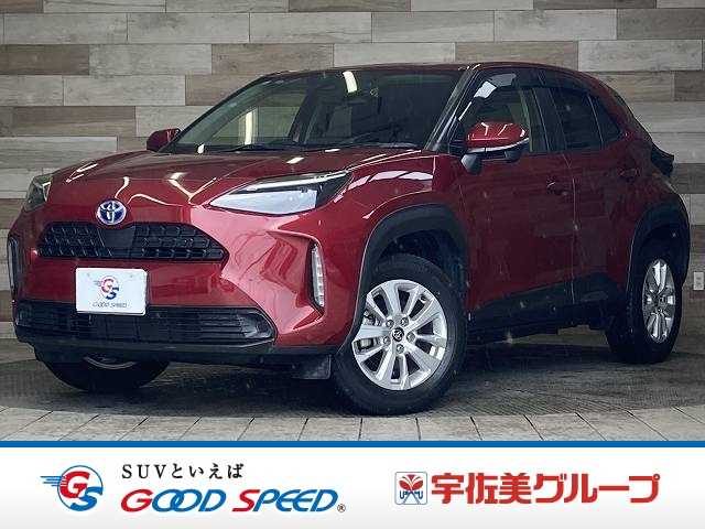 トヨタヤリスクロスハイブリッドＧ　純正８インチディスプレイオーディオ／バックカメラ／ＡｐｐｌｅＣａｒＰｌａｙ／電動リアゲート／ブラインドスポットモニター／レーダークルーズコントロール／クリアランスソナー／衝突軽減ブレーキ／ＥＴＣ 外観