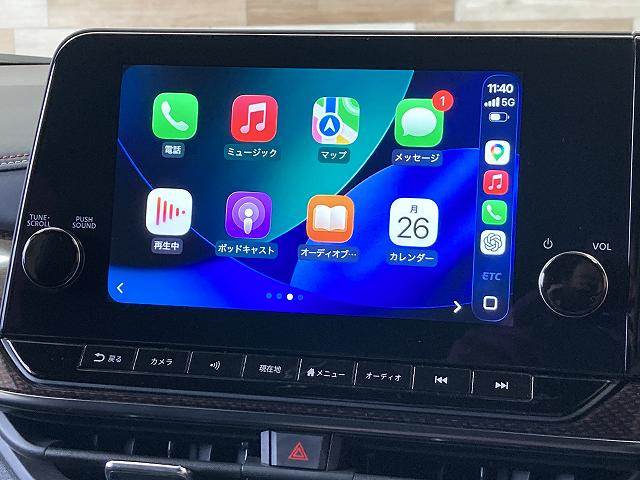 ノートオーラニスモ 純正コネクトナビ/全周囲モニター/AppleCarPlay/デジタルインナーミラー/プロパイロット/ブラインドスポットモニター/ワイヤレス充電/ハーフレザー/ツートン/ETC/スマートキー 内装他