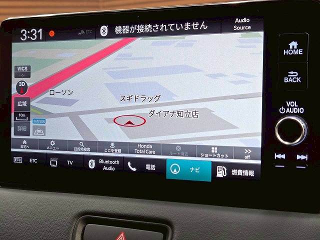 ヴェゼルハイブリッドe:HEV Z 内装他