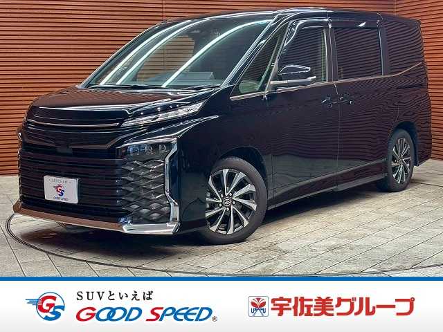 トヨタヴォクシーＳ－Ｚ　フリップダウンモニター／パーキングアシスト／純正１０．５インチナビ／パーキングアシスト／ブラインドスポットモニター／両側電動スライドドア／レーダークルーズコントロール／オートハイビーム／ＥＴＣ