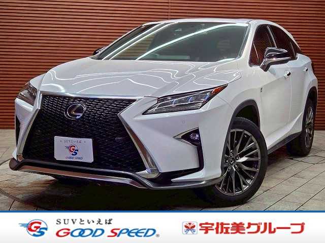 レクサスRXＲＸ２００ｔ　Ｆスポーツ　禁煙　純正１２．３型ナビ　アラウンドビューモニター　サンルーフ　寒冷地　ＡＣ１００Ｖ　シートヒーター　シートクーラー　パワーシート　シートメモリ　レーダクルーズコントロール　ステアリングヒーター