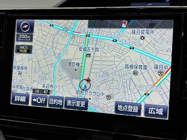 エスクァイアＧｉ　ＴＲＤエアロ／ＴＲＤ１７インチアルミ／両側電動スライドドア／純正９インチナビ／バックカメラ／クルーズコントロール／衝突軽減ブレーキ／車線逸脱防止／シートヒーター／ＥＴＣ 内装他
