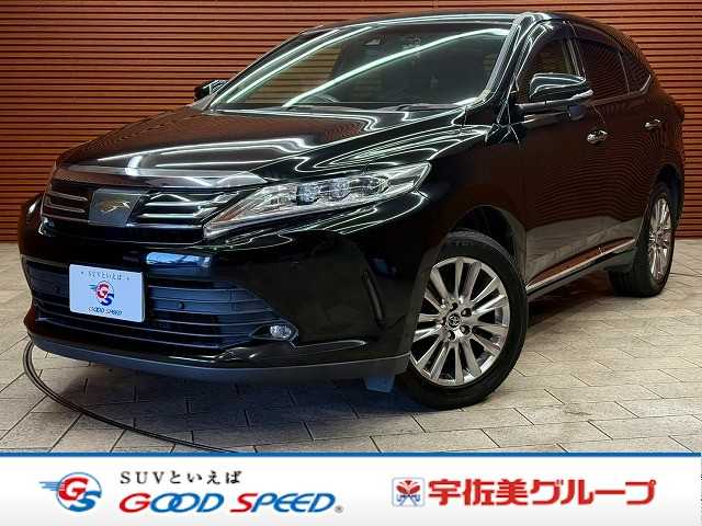 トヨタハリアーＰＲＥＭＩＵＭ　純正９インチナビ／バックカメラ／レーダークルーズコントロール／衝突軽減ブレーキ／車線逸脱防止／スマートキー／プッシュスタート／オートハイビーム／ＥＴＣ