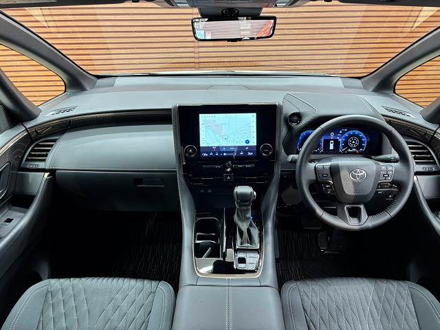 アルファードハイブリッドX モデリスタフルエアロ/パノラミックビューモニター/AppleCarPlay/9.8インチディスプレイオーディオ/デジタルインナーミラー/ブラインドスポットモニター/レーダークルーズコントロール 内装他
