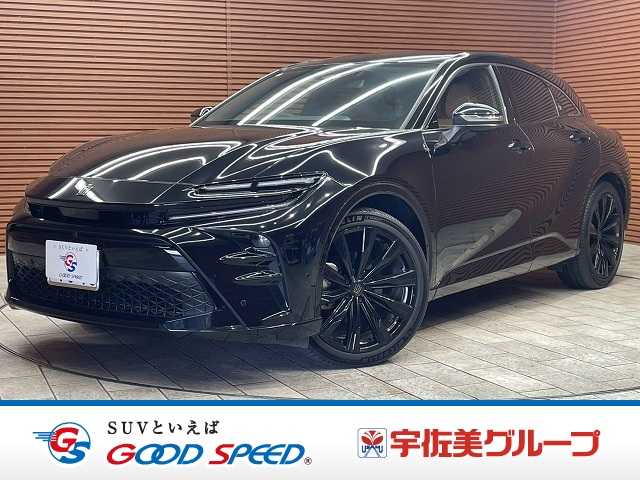 トヨタ クラウンスポーツ Ｚ　１２インチナビ／パノラミックビューモニター／ブラウンレザーシート／アドバンストパーク／ヘッドアップディスプレイ／パワーバックドア／デジタルインナーミラー／シートヒーター／シートクーラー／パワーシート 外観