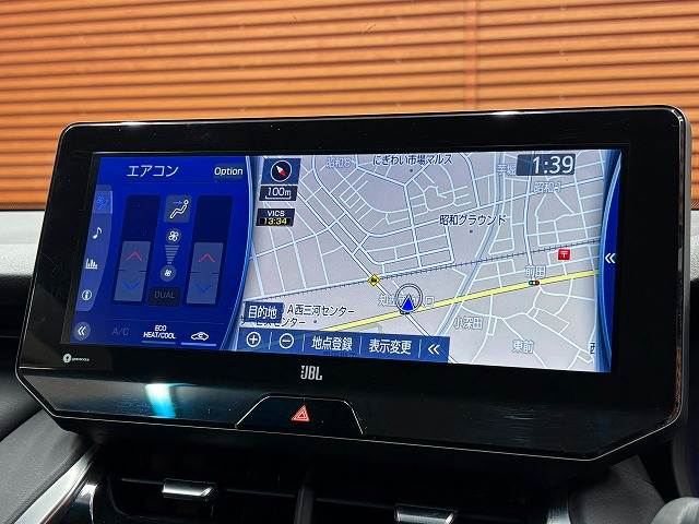 ハリアーハイブリッドZ 12.3インチディスプレイオーディオ/パノラミックビューモニター/JBLサウンド/ヘッドアップディスプレイ/ブラインドスポットモニター/デジタルインナーミラー/レーダークルーズコントロール/電動リア 内装他