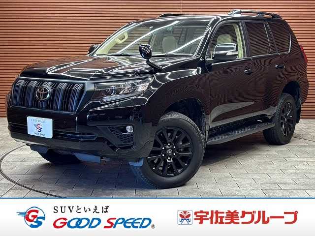 トヨタランドクルーザープラドＴＸ　Ｌパッケージ　マットブラックエディション　７人乗り／サンルーフ／ベージュ内装／純正９インチナビ／バックカメラ／シートヒーター／シートクーラー／パワーシート／レーダークルーズコントロール／オートハイビーム／オートライト／オートエアコン／ＥＴＣ