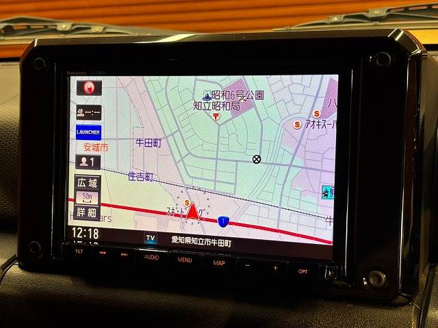 ジムニーシエラJC 純正8型ナビ/フルセグTV/スズキセーフティーサポート/クルーズコントロール/シートヒーター/衝突軽減ブレーキ/レーンキープアシスト/ETC/スマートキー/ダウンヒルアシストコントロール 内装他
