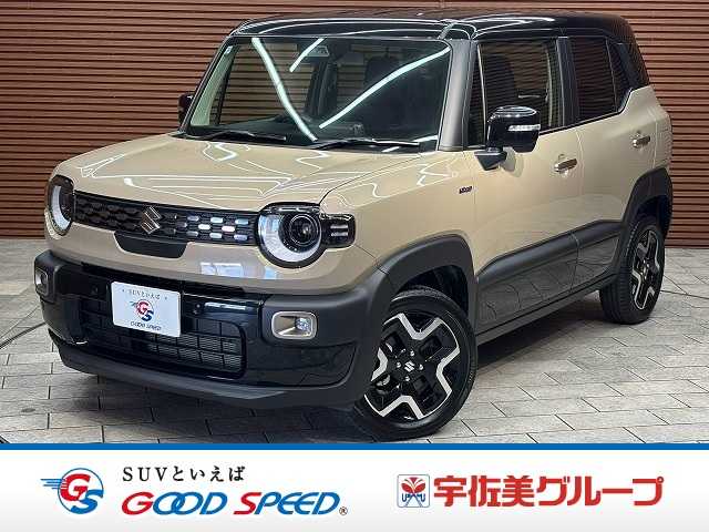 スズキクロスビーハイブリッドMZ 登録済未使用車/ブラックタフ2トーン仕様/レーダークルーズコントロール/ブラインドスポットモニター/スズキセーフティサポート/コーナーセンサー/シートヒーター/ステアリングヒーター/パドルシフト 外観
