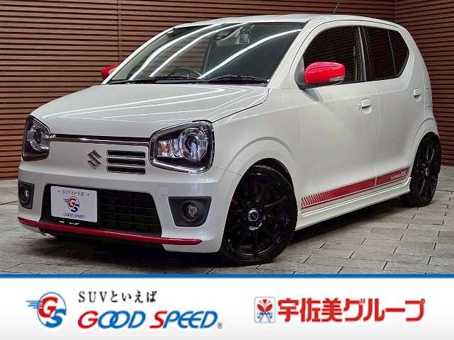 スズキアルトターボRS◆ターボRS オーディオレス パールホワイト塗装 外観