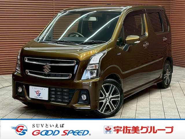 スズキ ワゴンRスティングレー ◆HYBRID T 全方位モニター付メモリーナビ装着車 外観