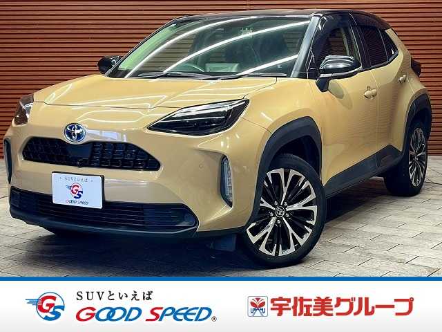 トヨタヤリスクロスハイブリッドＺ　純正ナビ／アラウンドビューモニター／アドバンストパーク／ブラインドスポットモニター／ヘッドアップディスプレイ／レーダクルーズコントロール／パワーシート／シートヒーター／ステアリングヒーター